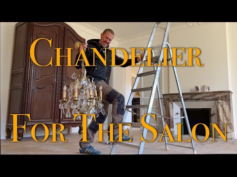 Chandelier for the Salon @ Our Passion Project Chandelier for the Salon @ Our Passion Project