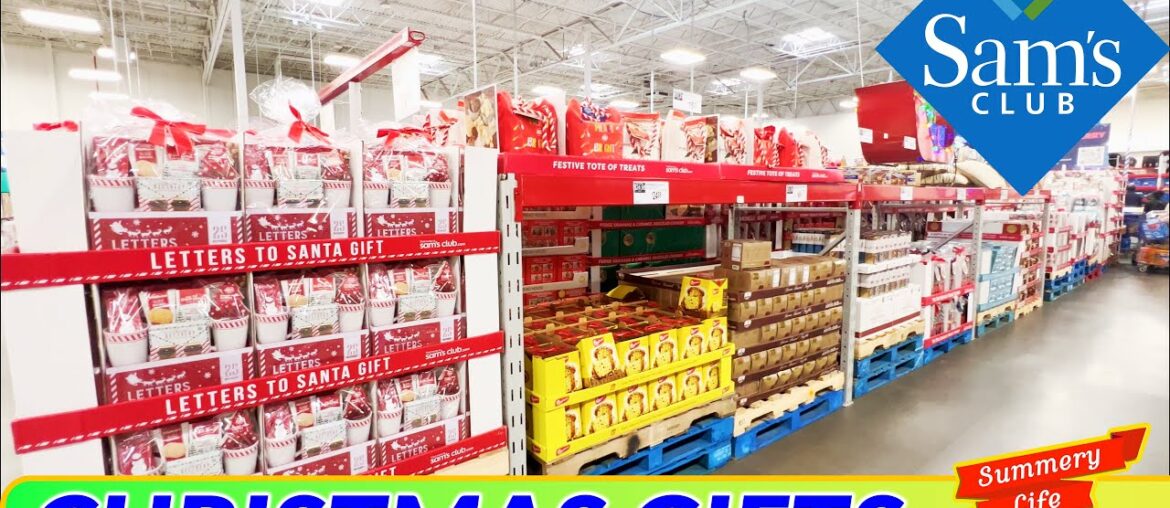 NEW Sams Club Tour WITH CHRISTMAS GIFTS CHOCOLATES TRUFFLES COOKIES Gift Baskets