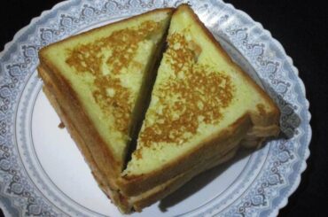 Potato Eggplant French Toast Sandwich/Dinner Recipes/Snack Recipes/Toast Recipes/Potato Recipes 974