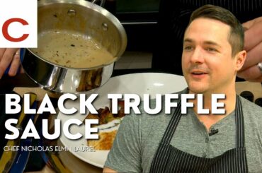 Black Truffle Sauce | Chef Nicholas Elmi | Tips #shorts
