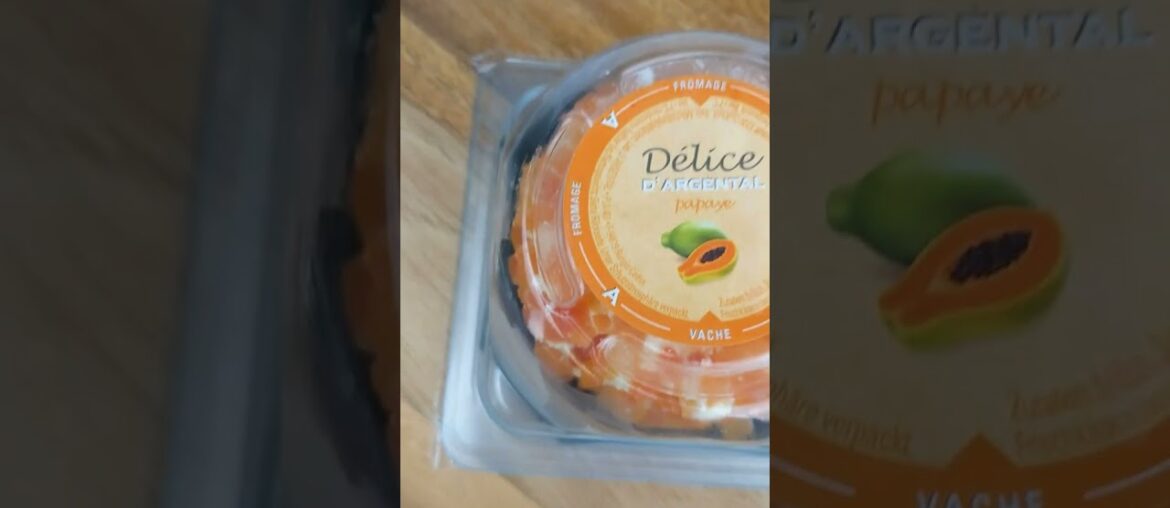 Brillat Savarin with Papaya Soft Cheese | Soft Sweet Cheese | Buttery and Creamy Cheese Brillat Savarin with Papaya Soft Cheese | Soft Sweet Cheese | Buttery and Creamy Cheese