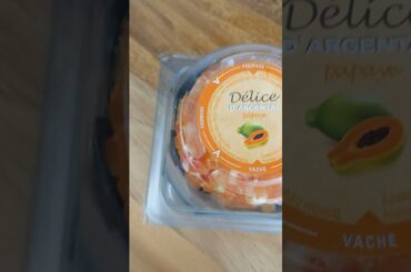 Brillat Savarin with Papaya Soft Cheese | Soft Sweet Cheese | Buttery and Creamy Cheese