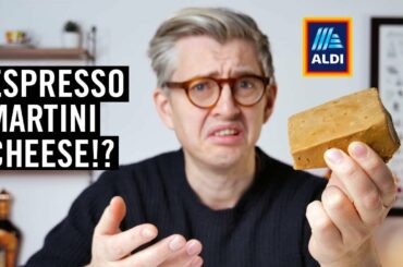 Aldi Made Espresso Martini Cheese. Why!?