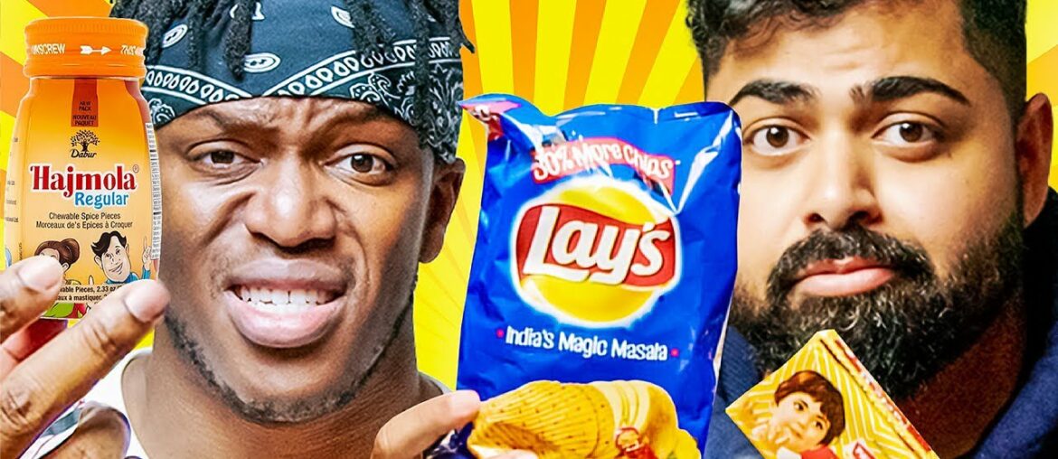 KSI Tries INDIAN Snacks! KSI Tries INDIAN Snacks!