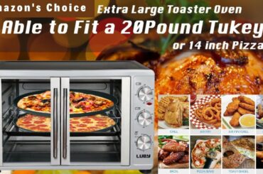 5 Extra Large Air Fryers with French Door