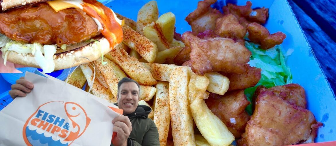 Fish & Chips On a BUS! DUTCH FISHMEN!!