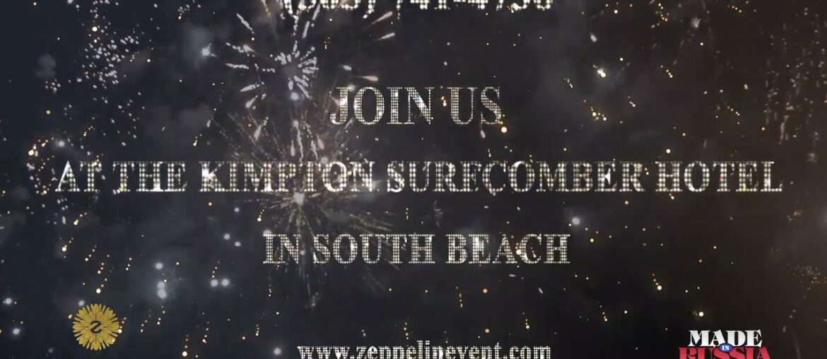 Best New Year Celebration in Miami by ZEPPELIN