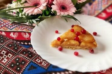 French apple tart-shifter. Delicious recipes at home