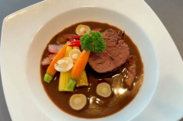 Classic French Steak with gravy