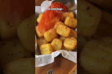 Creamy crunchy bubble potato pillows #cooking#foodasmr#asmrcooking #vegan #recipes#homecook#potatoes