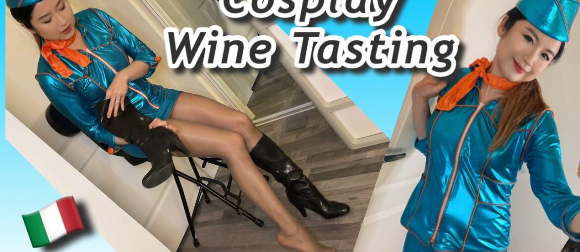 Pantyhose Leather Boots Flight Attendant Cosplay Wine Tasting, Nylons Hosiery Shoeplay, Legs Feet Pantyhose Leather Boots Flight Attendant Cosplay Wine Tasting, Nylons Hosiery Shoeplay, Legs Feet