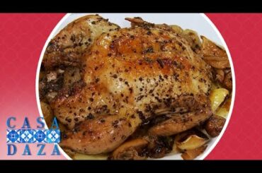 Sandy Daza’s holiday chicken recipes of Sate, Cacciatore and French Roast Chicken | Casa Daza