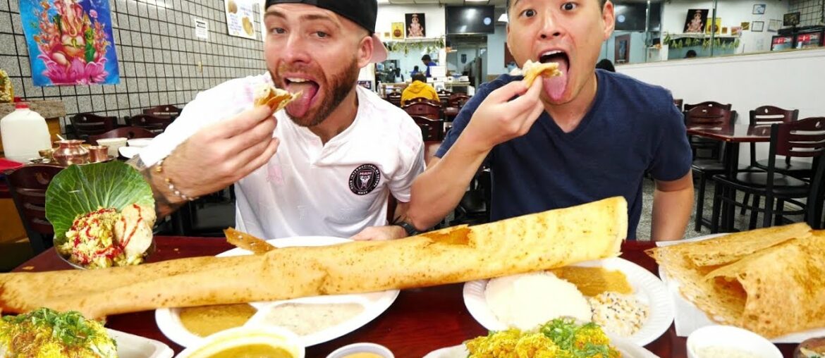 Eating INDIAN FOOD for 24 HOURS in CENTRAL NEW JERSEY!!