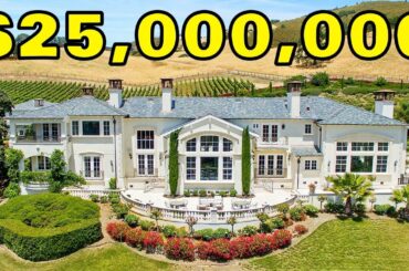 This 100-acres Vineyard Estate Is a Magnificent Provincial Chateau