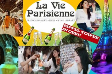 LA VIE PARISIENNE "THE LITTLE PARIS"/WINE BAR/FRENCH BAKERY/CEBU CITY 2021/It's me RACHEL ANN