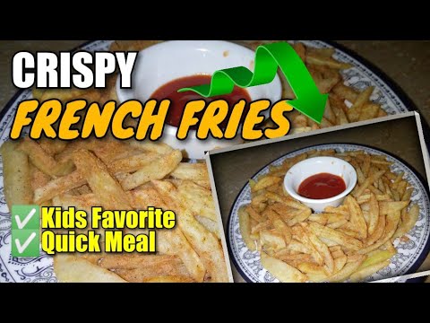 How to make crispy french fries|| homemade perfect french fries recipe|| bazar jesy fries by amna How to make crispy french fries|| homemade perfect french fries recipe|| bazar jesy fries by amna