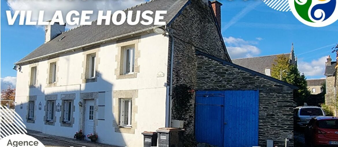 FRENCH HOME FOR SALE - Immaculate 4 bedroom village house in Central Brittany