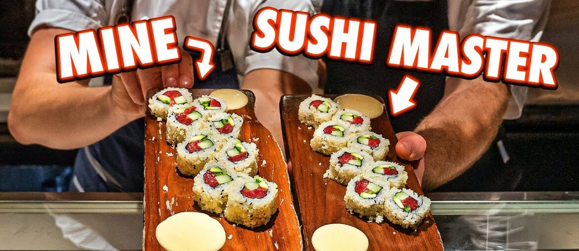 Cooking Challenge Against A Master Sushi Chef Cooking Challenge Against A Master Sushi Chef