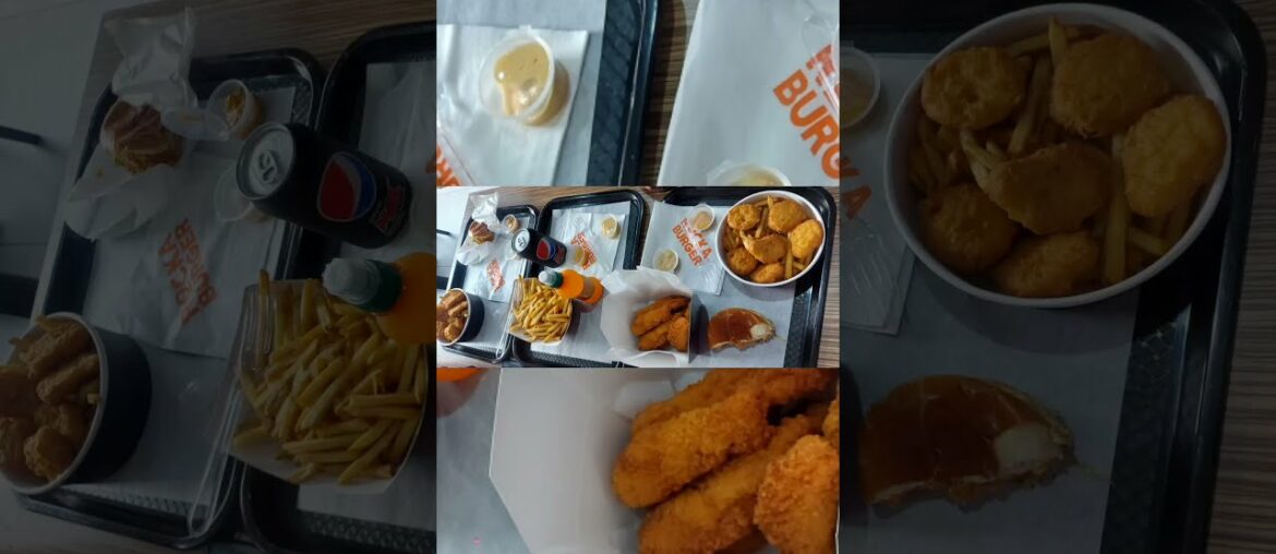 Chicken nuggets ||french Fries|| fast food|| #shorts .