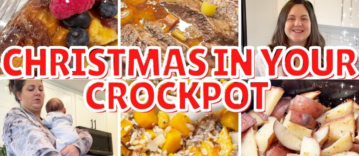 Slow Cooker Holiday Recipes | Christmas Dinner Ideas | Slow Cooker Short Rib Recipe