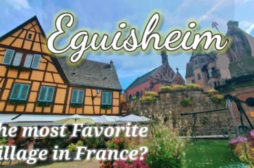 Eguisheim Village Alsace Region Walking Tour