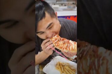 Perros Paisas-Colombian Street Food- Giant Loaded Hot Dog - Loaded Fries