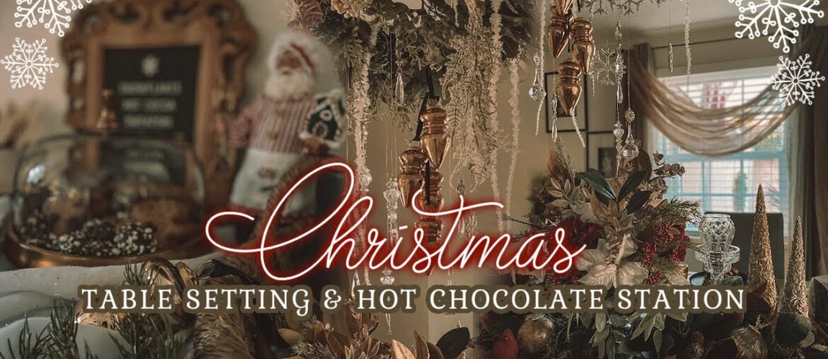 ELEGANT & WHIMSICAL | CHRISTMAS TABLE SETTING DECOR IDEAS | HOLIDAY TABLE DECORATION IDEAS 2021 ELEGANT & WHIMSICAL | CHRISTMAS TABLE SETTING DECOR IDEAS | HOLIDAY TABLE DECORATION IDEAS 2021