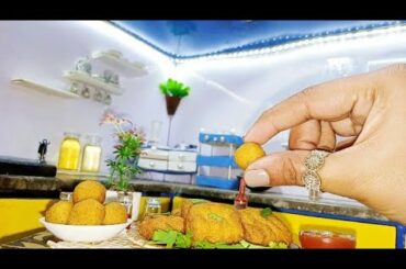 Crispy | Mini Bubbles French fries Make By Potatoes | Recipe By Mini Food Factory Miniature kitchen.