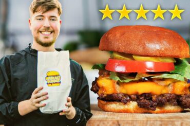 I Paid A Gourmet Chef To Remake The Mr.Beast Burger *5 STAR*