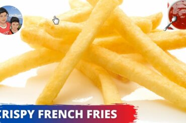 How to Make Crispy French Fries Recipe // Homemade Perfect French Fries Recipe//ChefSakthi.