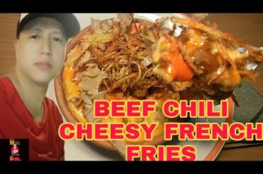 BEEF CHILI CHEESY FRENCH FRIES|MAYNARDESCARE|MENUESPECIAL