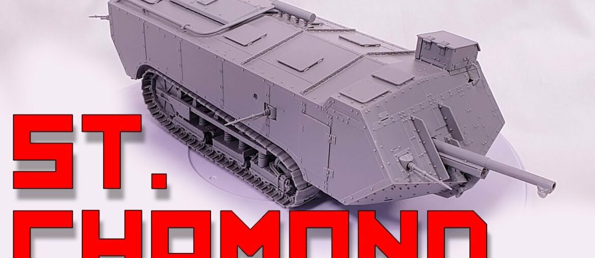 Takom St. Chamond French Heavy Tank [1:35]