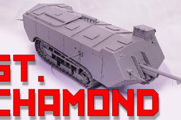Takom St. Chamond French Heavy Tank [1:35]