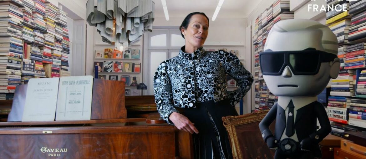 Dans la villa de Karl Lagerfeld avec Amanda Harlech | Vogue France Dans la villa de Karl Lagerfeld avec Amanda Harlech | Vogue France