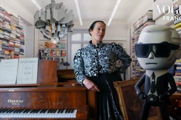 Dans la villa de Karl Lagerfeld avec Amanda Harlech | Vogue France