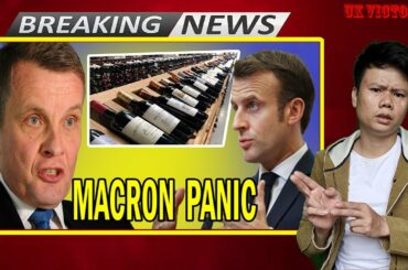 Macron panic! UK removes French wine as France continues to put fishing pressure on Jersey