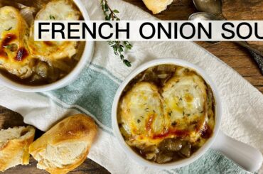 FRENCH ONION SOUP EASY RECIPE