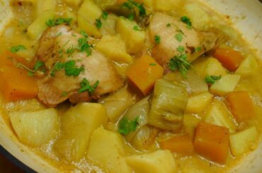 White Chicken Stew ( French Inspired )