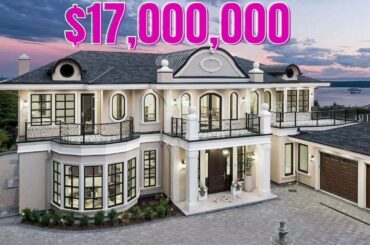 Inside a stunning $17,000,000 residence in West Vancouver | mansion Tour