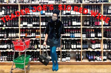 Vlogmas| Day 3: $10 RED WINE | TRADER JOES | WINE