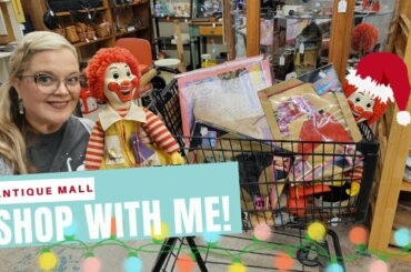 I FILLED MY CART FAST! | Antique Mall Shop With Me | Finders Keepers