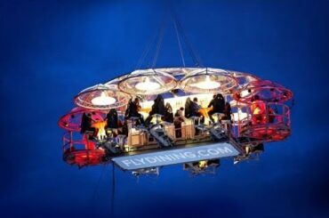 Dinner in The Sky In Bengaluru - FLY DINING | Curly Tales