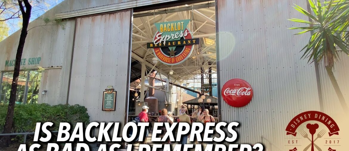 Is Backlot Express as Bad as I Remember? | Disney's Hollywood Studios Is Backlot Express as Bad as I Remember? | Disney's Hollywood Studios