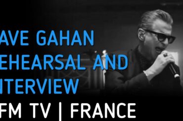 Dave Gahan | Rehearsal + interview | French TV show | 2021