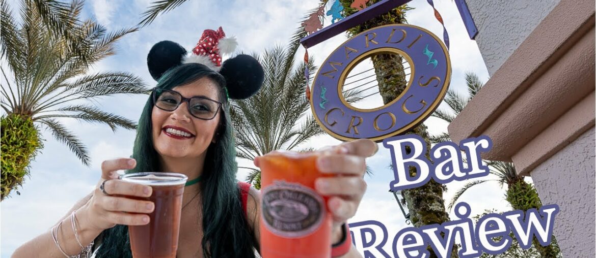 Mardi Grogs Drink Review at Disney's Port Orleans French Quarter