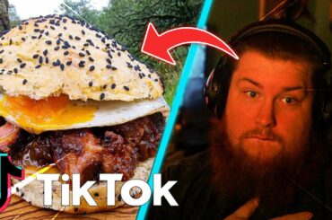 ASHDOG REACTS TO OUTDOOR GOURMET TIK TOKS!