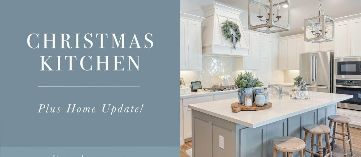 French Cottage Christmas Kitchen Home Update, French Farmhouse Pendant Lighting Homary Review