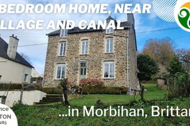 FRENCH HOME FOR SALE -  4 Bedroom home, walking distance to canal and village.