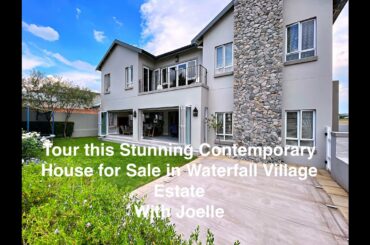 Full Tour of contemporary French Provincial House In Waterfall Village Estate for Sale R6 399 000