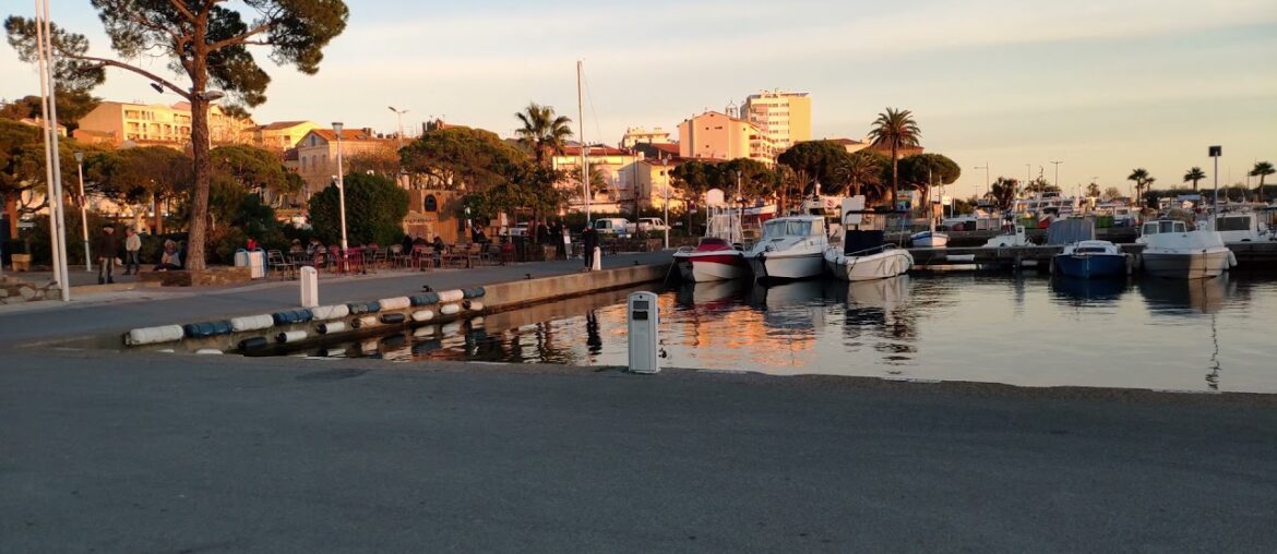 Sainte-Maxime, France early December 2021